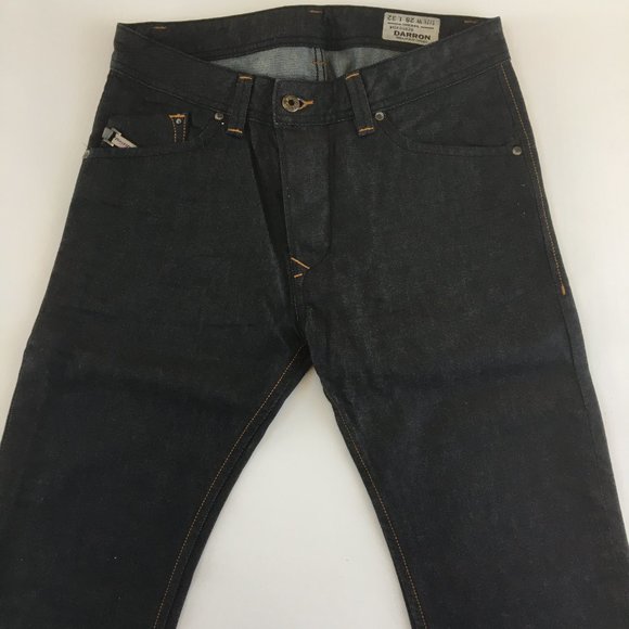 Diesel Darron Regular Slim - Tapered Button Fly Jeans 28 - Picture 2 of 13
